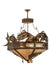 Meyda Tiffany - 30766 - Six Light Inverted Pendant - Catch Of The Day - Antique Copper