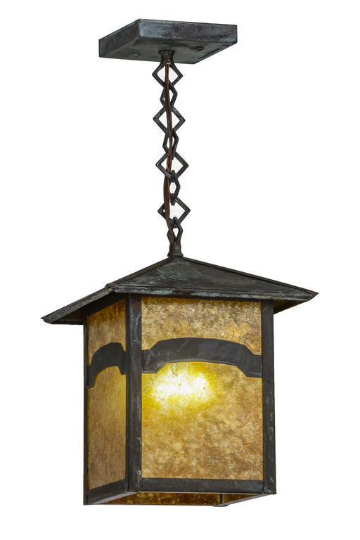 Meyda Tiffany - 39512 - One Light Pendant - Seneca - Verdigris