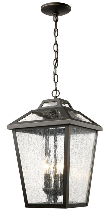 Z-Lite - 539CHB-ORB - Three Light Outdoor Chain Mount - Bayland - Oil Rubbed Bronze