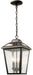 Z-Lite - 539CHM-ORB - Three Light Outdoor Chain Mount - Bayland - Oil Rubbed Bronze