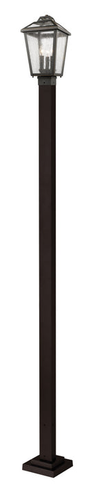 Z-Lite - 539PHMS-536P-ORB - Three Light Outdoor Post Mount - Bayland - Oil Rubbed Bronze