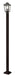 Z-Lite - 539PHMS-536P-ORB - Three Light Outdoor Post Mount - Bayland - Oil Rubbed Bronze