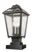 Z-Lite - 539PHMS-SQPM-ORB - Three Light Outdoor Pier Mount - Bayland - Oil Rubbed Bronze