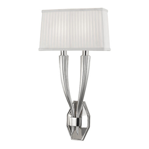Hudson Valley - 3862-PN - Two Light Wall Sconce - Erie - Polished Nickel