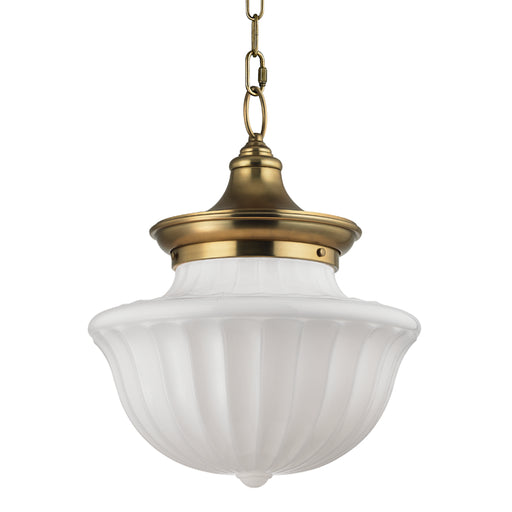 Hudson Valley - 5015-AGB - Two Light Pendant - Dutchess - Aged Brass