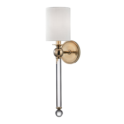 Hudson Valley - 6031-AGB - One Light Wall Sconce - Gordon - Aged Brass