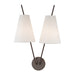 Hudson Valley - 6322-OB - Two Light Wall Sconce - Milan - Old Bronze