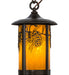 Meyda Tiffany - 43878 - One Light Pendant - Fulton - Craftsman Brown