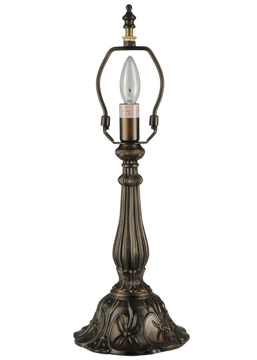 Meyda Tiffany - 46444 - One Light Table Base - Bungalow - Rust