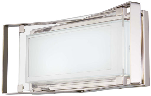 George Kovacs - P1182-613-L - LED Bath - Crystal Clear - Polished Nickel
