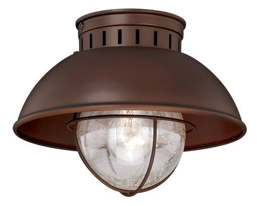 Vaxcel - T0143 - One Light Outdoor Flush Mount - Harwich - Burnished Bronze