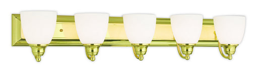 Livex Lighting - 10505-02 - Five Light Bath Vanity - Springfield - Polished Brass