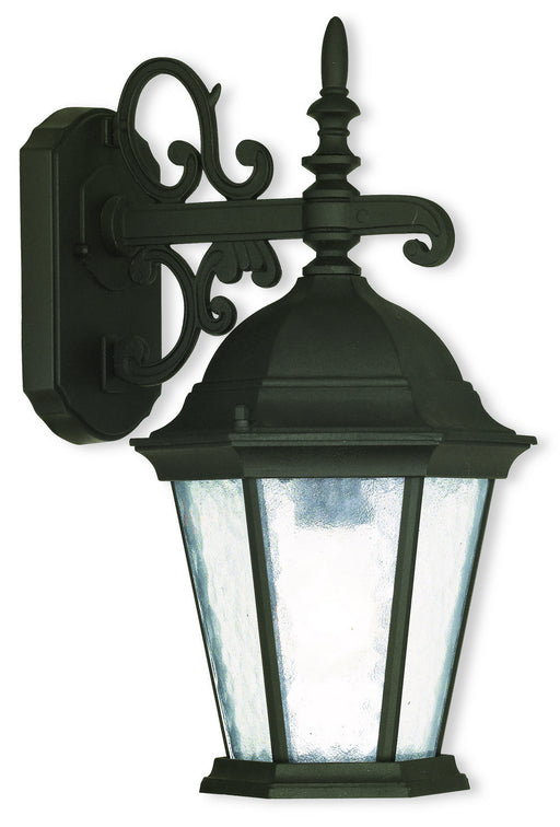 Livex Lighting - 75462-14 - One Light Outdoor Wall Lantern - Hamilton - Textured Black