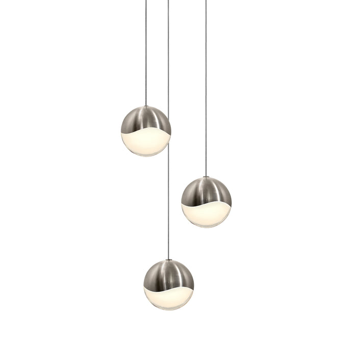 Sonneman - 2914.13-LRG - LED Pendant - Grapes® - Satin Nickel