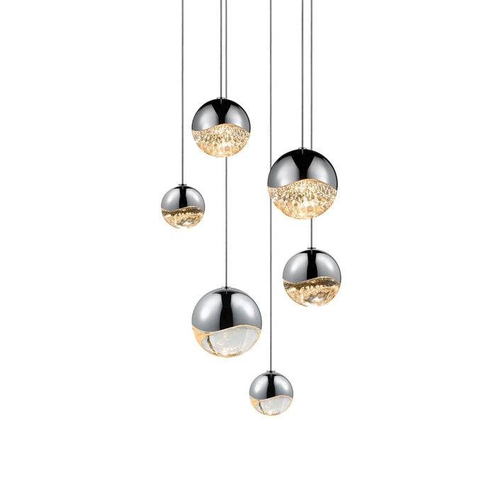 Sonneman - 2915.01-AST - LED Pendant - Grapes® - Polished Chrome