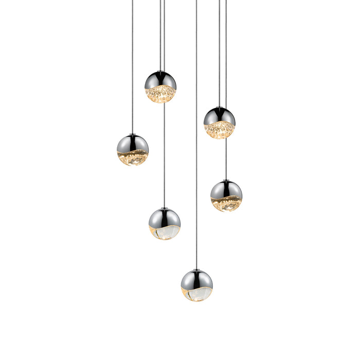 Sonneman - 2915.01-SML - LED Pendant - Grapes® - Polished Chrome