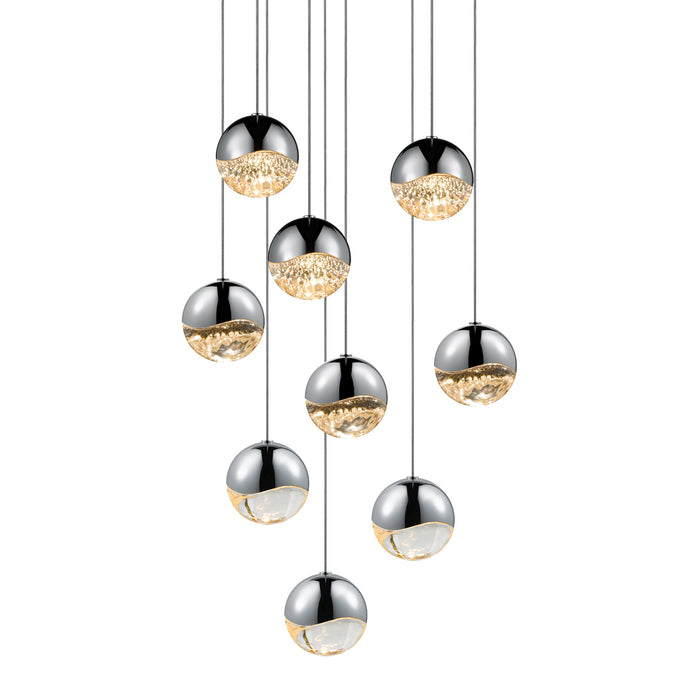 Sonneman - 2916.01-MED - LED Pendant - Grapes® - Polished Chrome