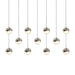 Sonneman - 2922.13-SML - LED Pendant - Grapes® - Satin Nickel