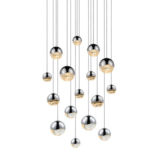 Sonneman - 2923.01-AST - LED Pendant - Grapes® - Polished Chrome