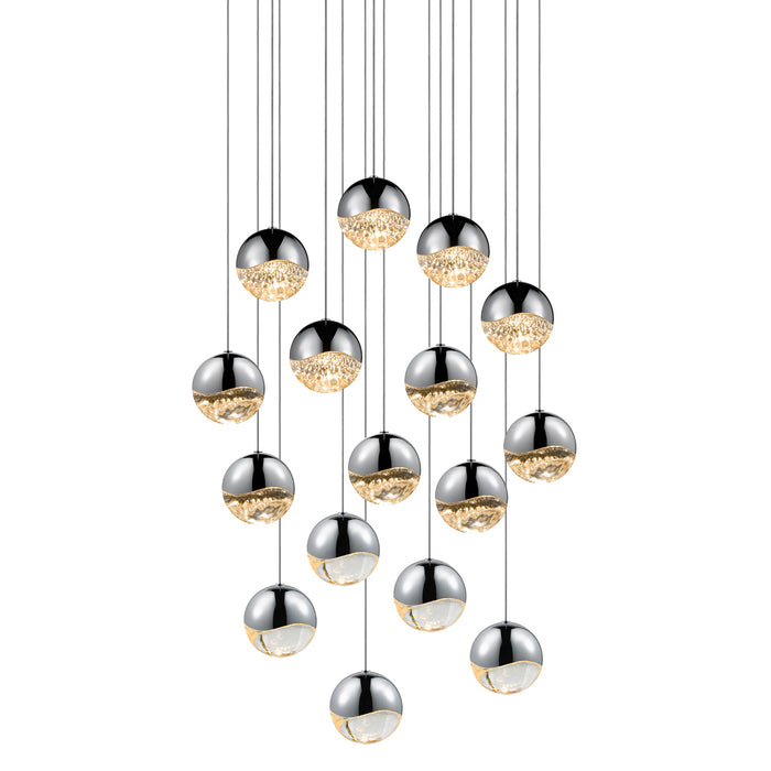 Sonneman - 2923.01-LRG - LED Pendant - Grapes® - Polished Chrome