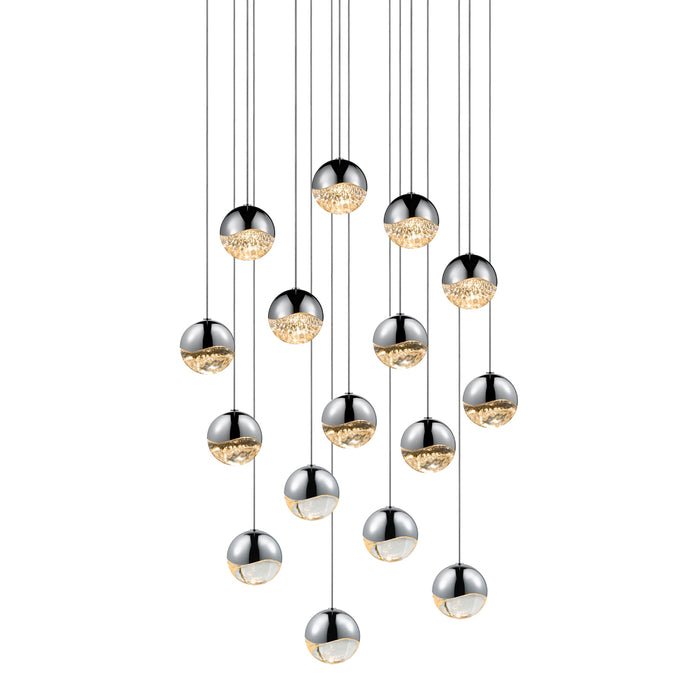 Sonneman - 2923.01-MED - LED Pendant - Grapes® - Polished Chrome