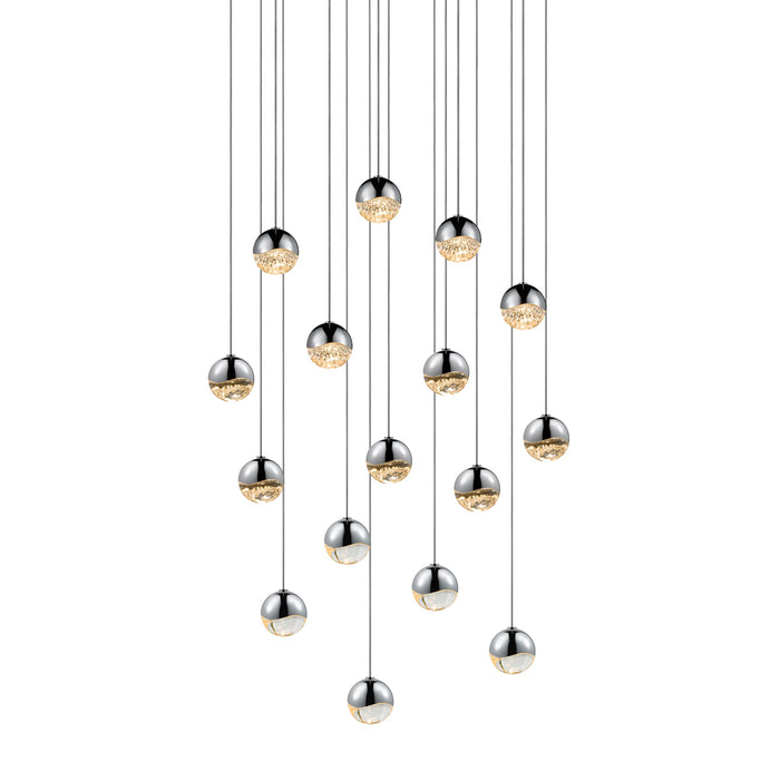 Sonneman - 2923.01-SML - LED Pendant - Grapes® - Polished Chrome