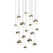 Sonneman - 2923.13-AST - LED Pendant - Grapes® - Satin Nickel