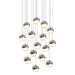 Sonneman - 2923.13-LRG - LED Pendant - Grapes® - Satin Nickel