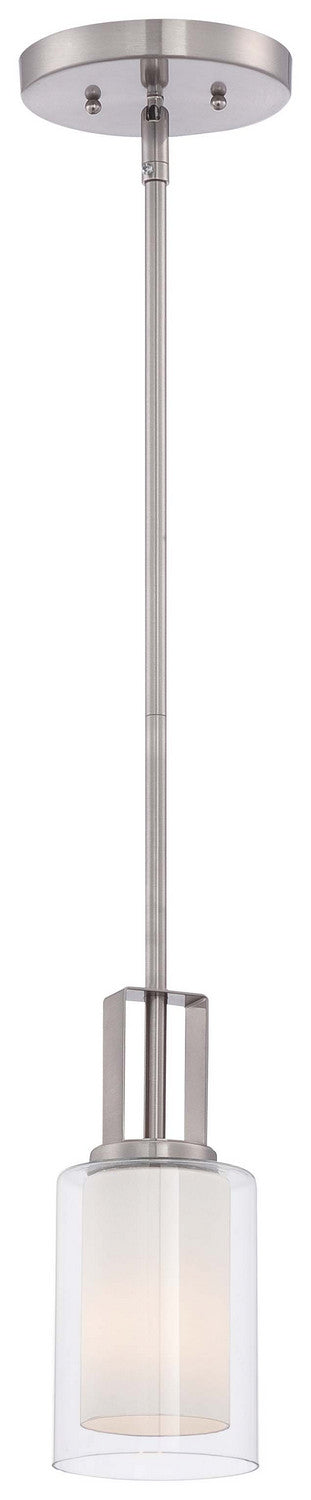 Minka-Lavery - 4101-84 - One Light Mini Pendant - Parsons Studio - Brushed Nickel