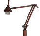 Meyda Tiffany - 65945 - One Light Floor Lamp Base - Fly Fishing Creek - Mahogany Bronze
