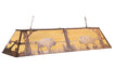 Meyda Tiffany - 67749 - Nine Light Oblong Pendant - Buffalo - Antique Copper,Verdigris