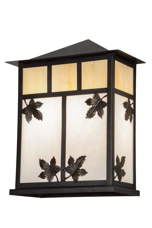 Meyda Tiffany - 70254 - Two Light Wall Sconce - Seneca - Craftsman Brown