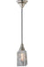 Meyda Tiffany - 71095 - One Light Mini Pendant - Metro Fusion - Brushed Nickel