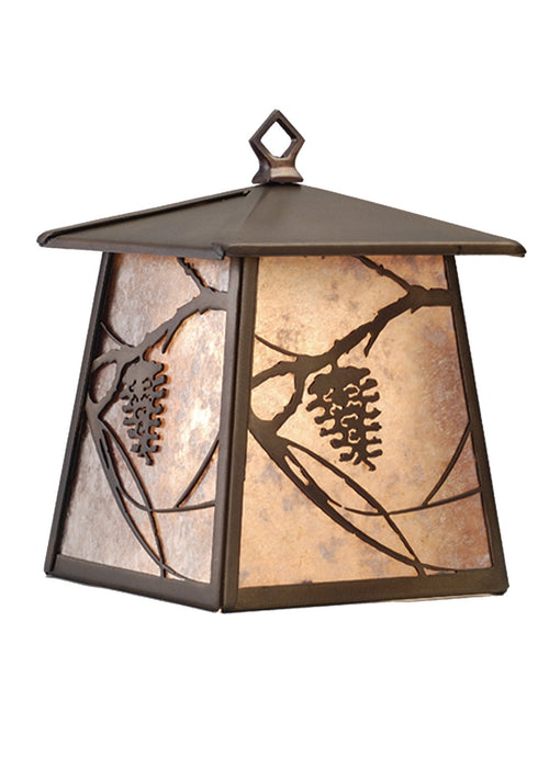 Meyda Tiffany - 82147 - One Light Wall Sconce - Whispering Pines - Antique Copper