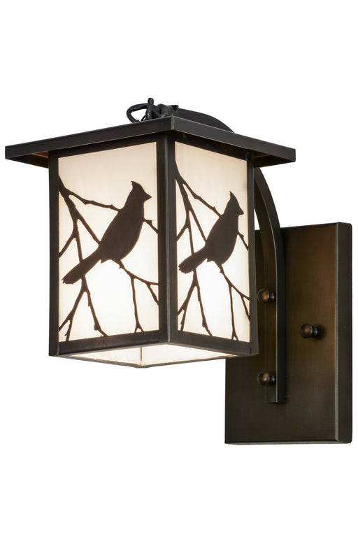 Meyda Tiffany - 87906 - One Light Wall Sconce - Hyde Park - Craftsman Brown