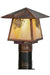 Meyda Tiffany - 92520 - One Light Post Mount - Stillwater - Vintage Copper