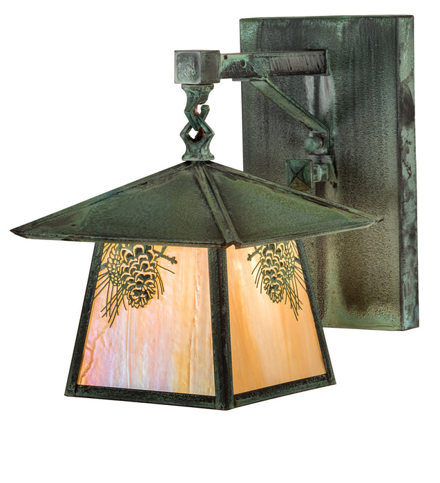 Meyda Tiffany - 92840 - One Light Wall Sconce - Stillwater - Verdigris