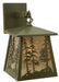 Meyda Tiffany - 106038 - One Light Wall Sconce - Stillwater - Timeless Bronze