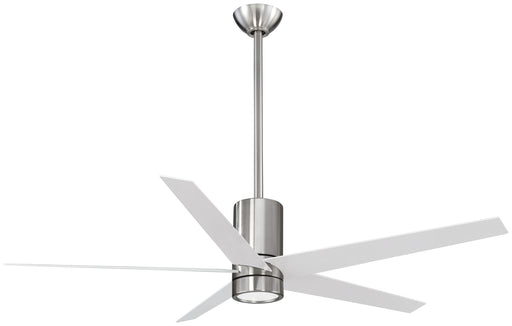 Minka Aire - F828-BN/WH - 56``Ceiling Fan - Symbio - Brushed Nickel/White