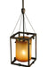 Meyda Tiffany - 125508 - One Light Mini Pendant - Kitzi - Red Rust,Custom