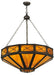 Meyda Tiffany - 132521 - Six Light Inverted Pendant - Excellente - Mahogany Bronze