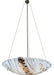 Meyda Tiffany - 133979 - Three Light Pendant - Metro Fusion - Mahogany Bronze