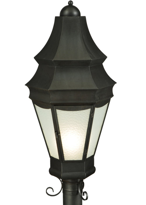 Meyda Tiffany - 135978 - Two Light Outdoor Street Lamp - Statesboro - Craftsman Brown