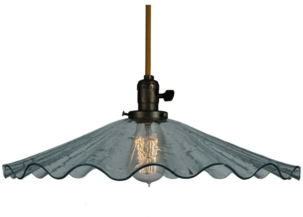 Meyda Tiffany - 137200 - One Light Pendant - Metro - Antique Brass