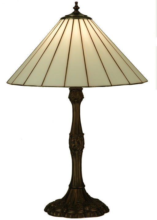 Meyda Tiffany - 137668 - One Light Table Lamp - Duncan - Mahogany Bronze