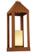 Meyda Tiffany - 138525 - One Light Post Mount - Wigodsky Ark - Red Rust,Custom