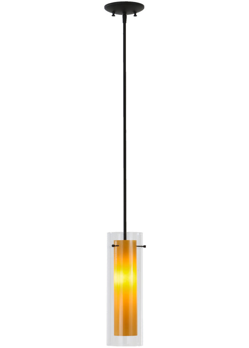 Meyda Tiffany - 140221 - One Light Mini Pendant - Cilindro - Oil Rubbed Bronze