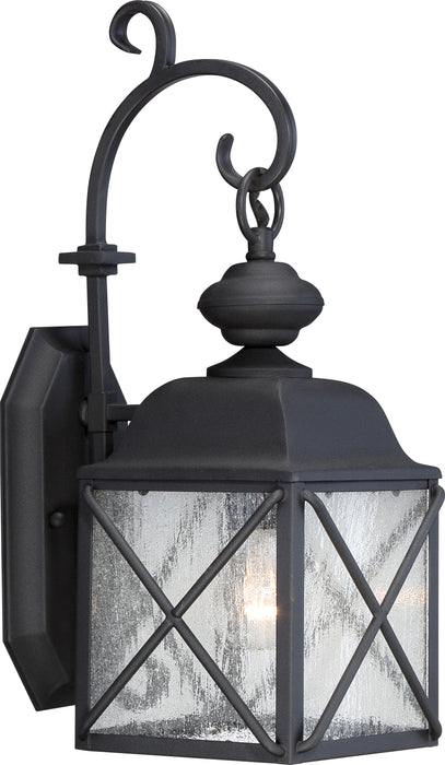 Nuvo Lighting - 60-5621 - One Light Wall Lantern - Wingate - Textured Black
