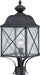 Nuvo Lighting - 60-5625 - One Light Post Lantern - Wingate - Textured Black