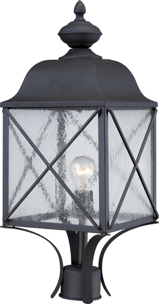 Nuvo Lighting - 60-5625 - One Light Post Lantern - Wingate - Textured Black